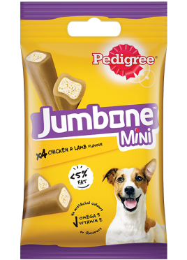 Pedigree Jumbone Mini Chicken And Lamb Flavour 160g